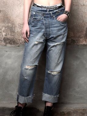 R13 Crossover Jeans